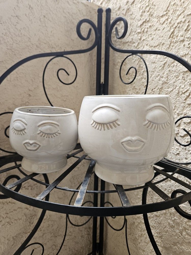 Face Pot Duo