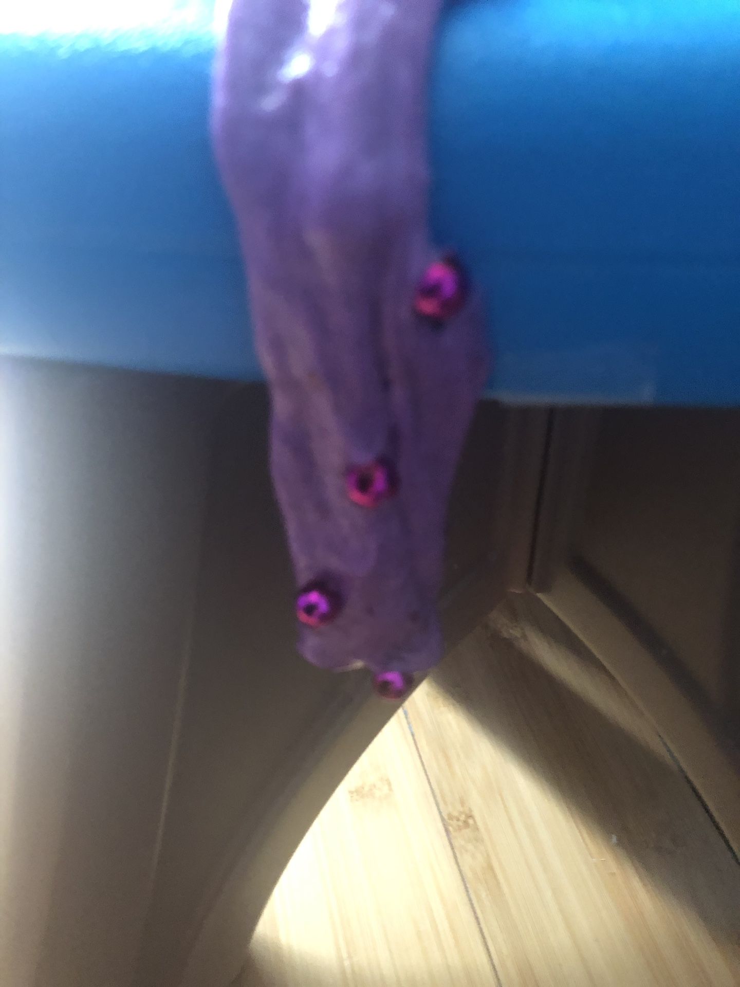Purple crunch slime
