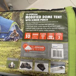 10 person camping tent