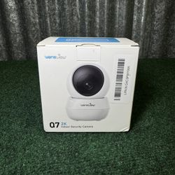 Wansview Indoor Security Camera Q7, 2K WiFi IP Camera - White - New Open Box