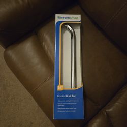 New HealthSmart 16" Knurled Grab Bar - Non-Slip