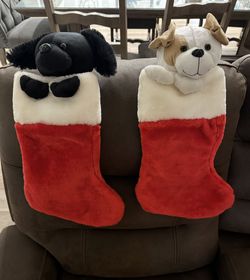 Puppy Dog Christmas Stocking