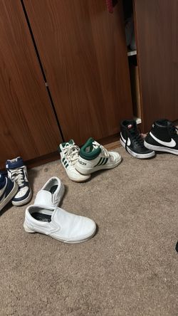 Youth size 5 Nike, vans, Adidas