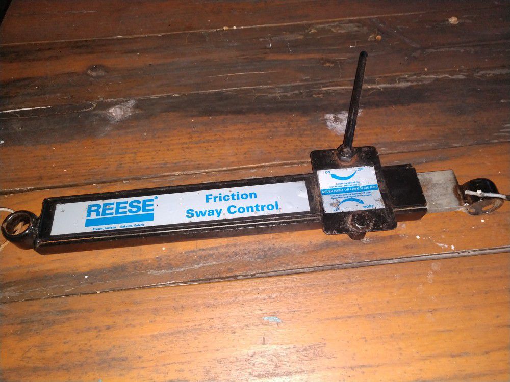 Reese Friction Sway Control