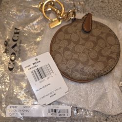 Coach Coin Pouch Bag Charm 