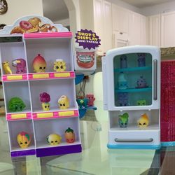 Shopkins Market And Refrigerator