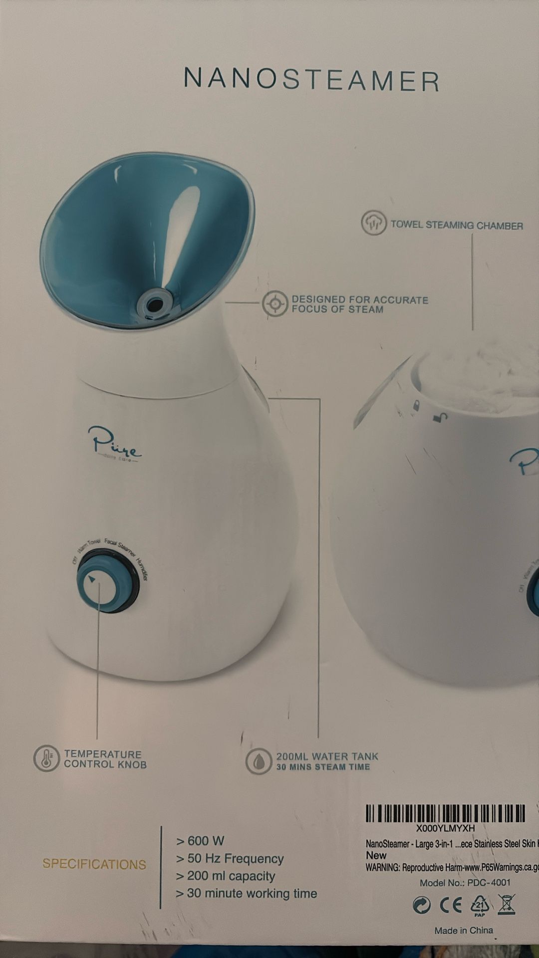Nano Face Steamer 