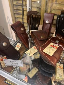 Vintage Leather Sheaths 
