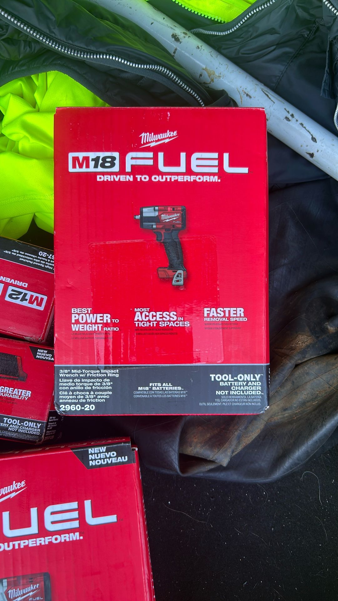 3/8” Milwaukee Mid Torque Impact Wrench
