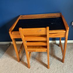 Kids Wooden Desk 