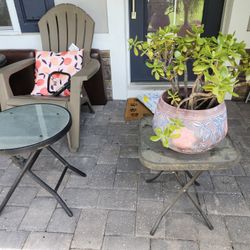 $20 Each Patio Porch Side Table Planter Plant Stand