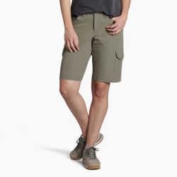 KUHL Womens Sage Green Freeflex 10” Stretch Lightweight Outdoor Cargo Shorts