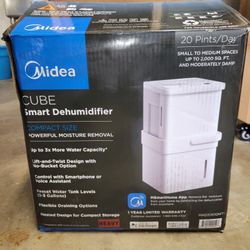 Midea Cube Smart Dehumidifier MAD20S1QWT New