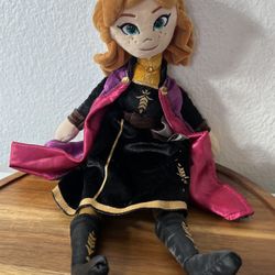 TY Disney Frozen II Anna Beanie Baby Sparkle Collection Plush