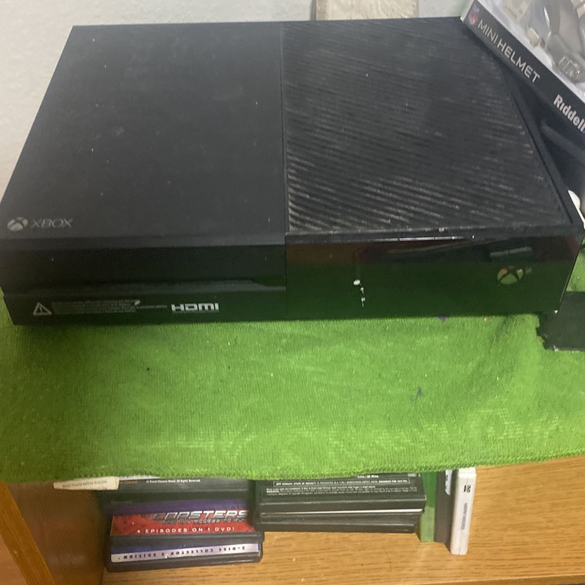 Xbox One With Games And HDMI Cord.