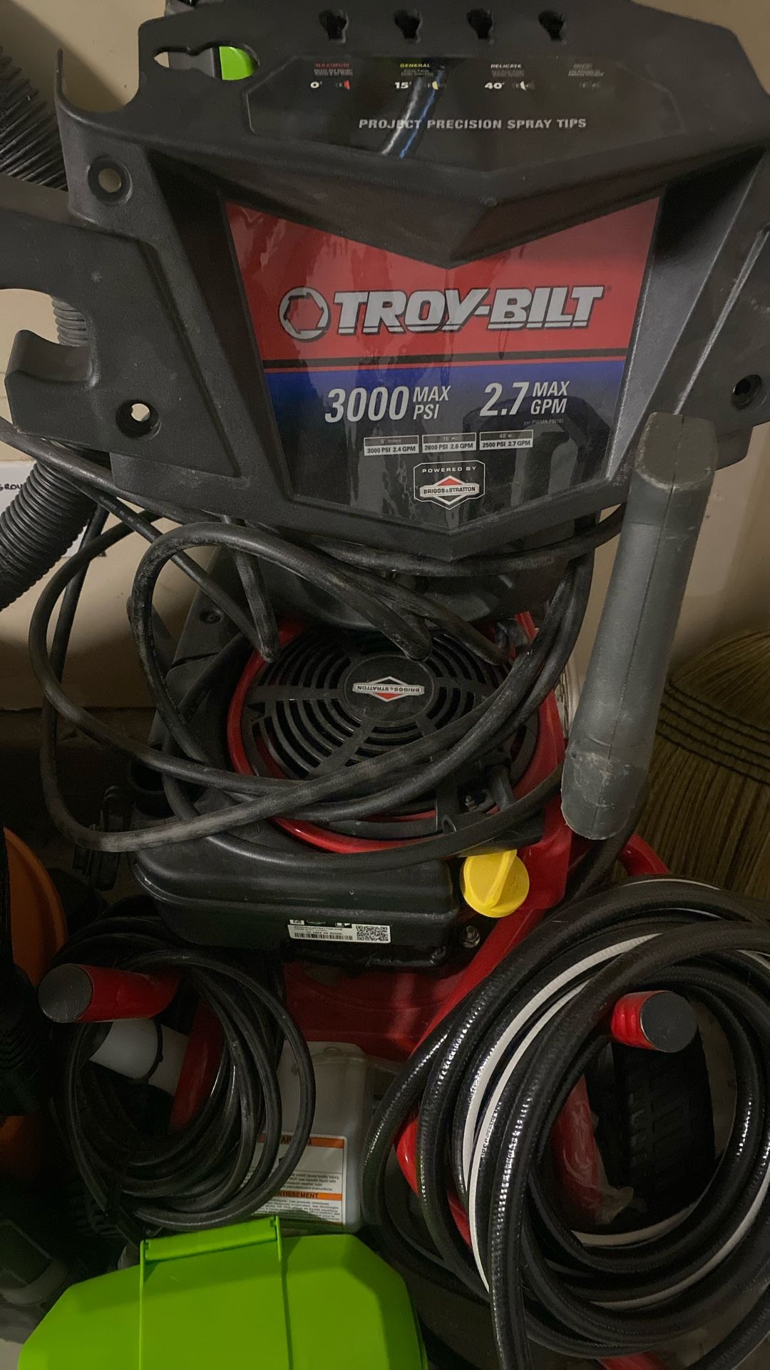 Troy-Bilt Powerwasher 