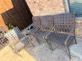 4 patio Chairs $80
