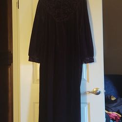 Purple Robe/Winter Nightgown 