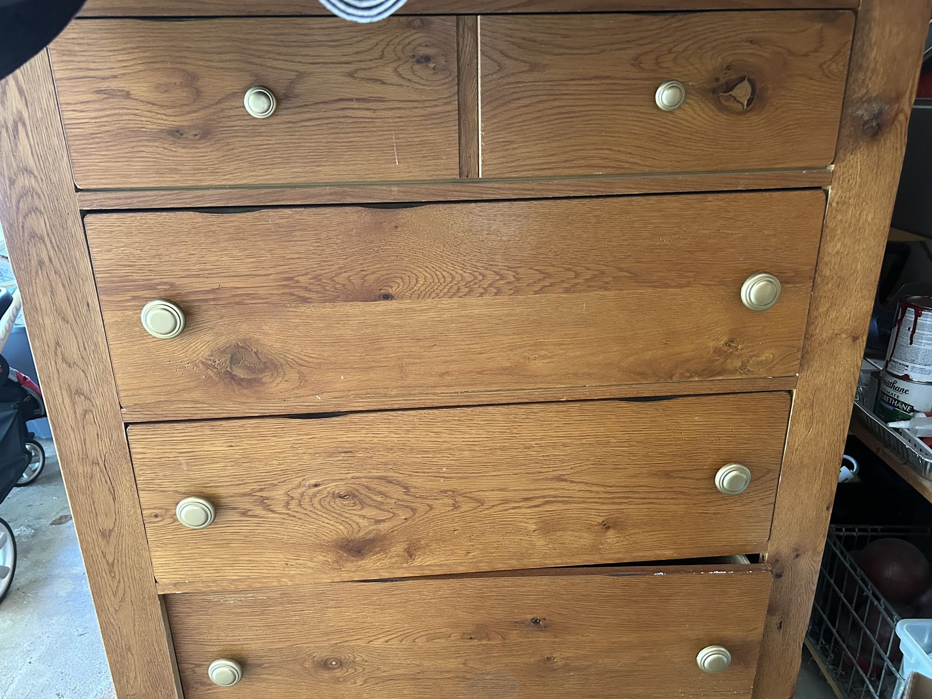 Two Wood dressers