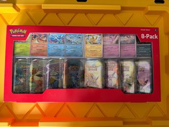 Pokemon - Prismatic Evolutions Costco 8 - Pack Tins - FIRM PRICE