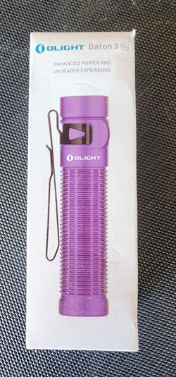 Olight baton 3 pro limited edition  purple