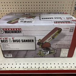 Central Machinery Belt & Disc Sander