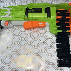 Nerf - Zombie Strike Ripchain Dart Gun with Chain Machine Gun Toy - Works