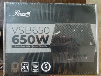 Rosewill VSB650 650W Semi-Modular Power Supply