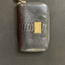 Authentic Michael Kors Wallet Black Snakeskin $210 Value Only $25