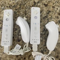 Nintendo Wii Controller Nintendo Wii Remote Nintendo Wii U Controller Nintendo Wii U Remote Nintendo Wii Nunchuck