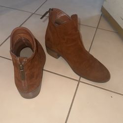 Ankle Boots 6.5 Size Brown
