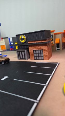 Buffalo wild Wings 1:64 diorama  3D printed