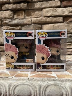 Yuji Itadori & Sukuna Jujutsu Kaisen Funko Pop For Sale