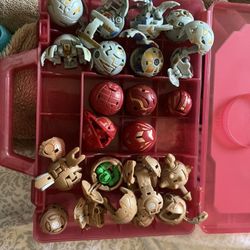 Collection of Bakugan Balls and Cards