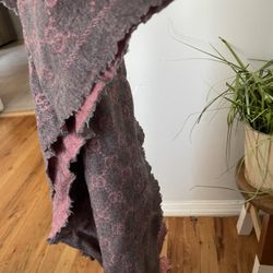 Pink Woman Scarf 
