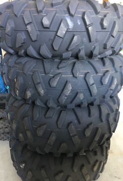Set of four brand new razor tires