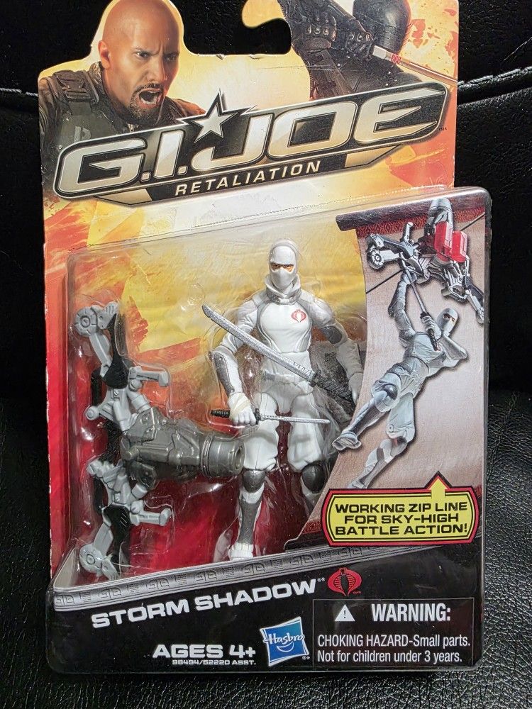 G.I. Joe Retaliation - Storm Shadow 3.75” Figure - Hasbro MOC