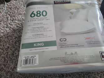King sheet set