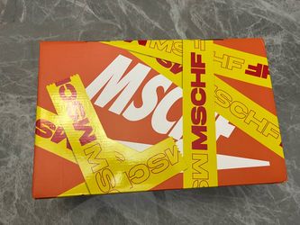 MSCHF Shoes, Box Sealed with MSCHF Tape