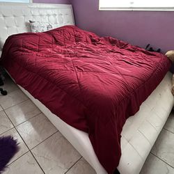 Bed Frame with mattress for sale