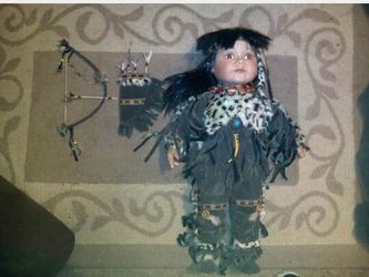 RARE Vintage DUCK HOUSE Porcelain 24" Doll(Heirloom Collection)