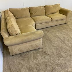 Pottery Barn Sectional Couch Sofa *Free Delivery*