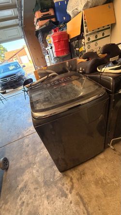 Washer and dryer