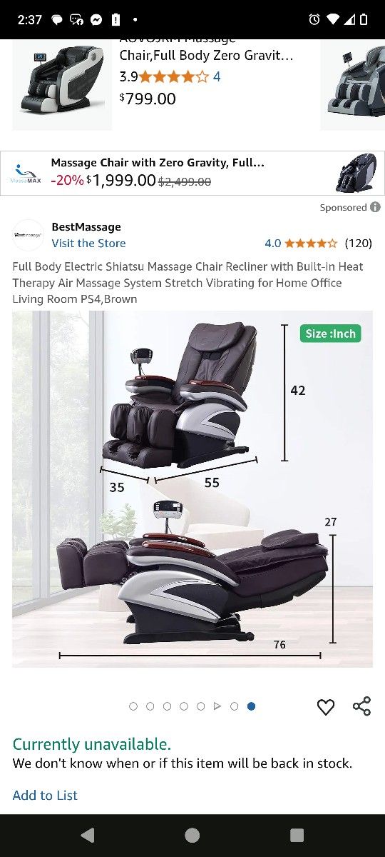 Massage Chair Awesome
