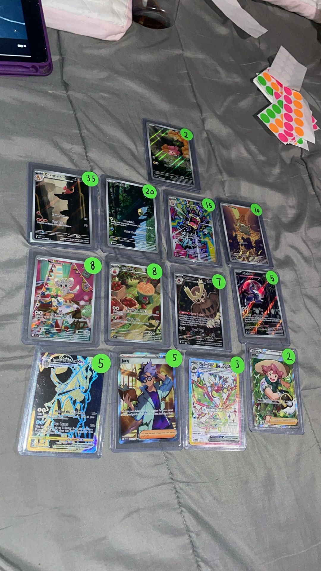 Pokemon Top Loaded Card Collection