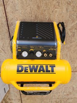 NEW Never Used DEWALT
4.5-Gallon Portable Electric 225 PSI Horizontal Air Compressor