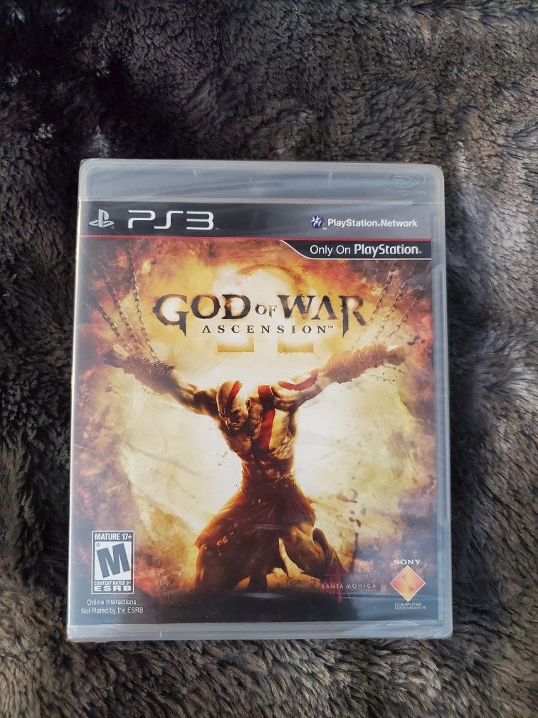 God Of War Ascension Brand New PS3
