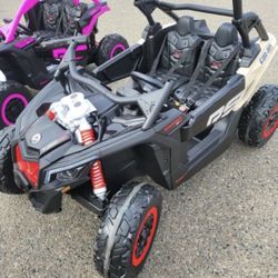 Electric Ride On Car 2 Seater Can Am Brand New Big Ride On Car 4x4 With Parent Remote Or Kids Drive 48volts-Can Am Electrico 48Volt Con Control 