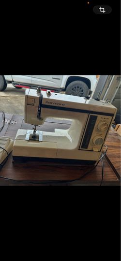 Kenmore Sewing Machine with Cabinet Table
