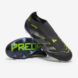 Adidas Predator Elite Laceless FG Electric Stealth Pack Men’s Size 6 JI1078 New